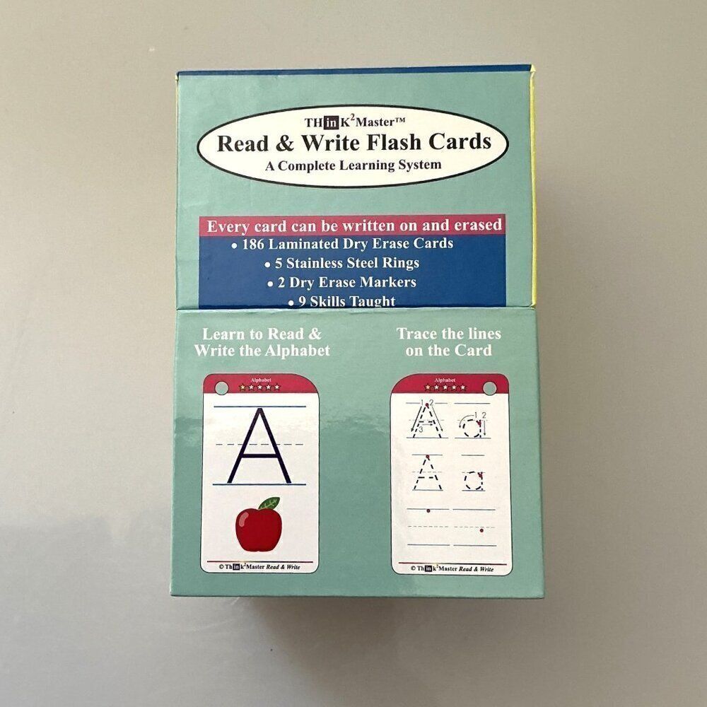 THINK2MASTER Read And Write Flash Cards Learning System - Picture 10 of 12